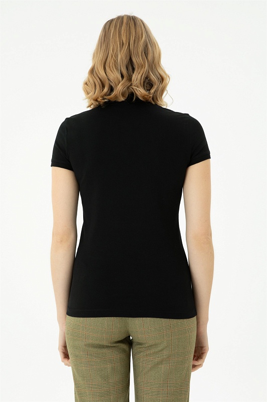 Футболка-поло из хлопка - G082SZ0110TP0123-CLR Футболка жен. (VR046, 2XL)