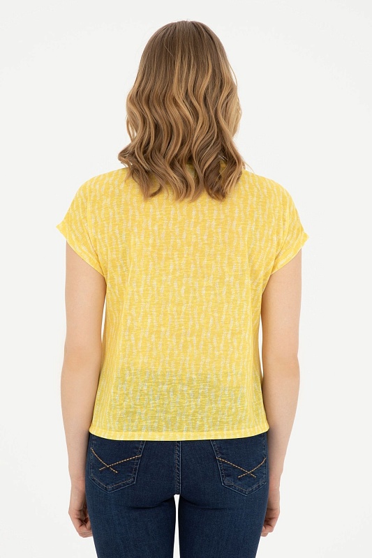 Футболка с узором - G082SZ0110PACEY Футболка жен. (VR044, XS)
