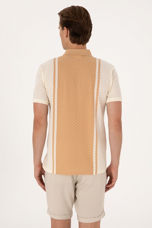 Футболка-поло из хлопка с воротником на молнии - G081SZ0110ZORKAS Футболка муж. (VR019, XS)