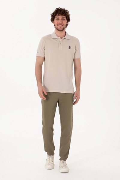 Спортивные брюки на манжетах зауженные - G081SZ0OP0HEROLDIY025 Брюки спорт. муж. (VR052, 5XL)