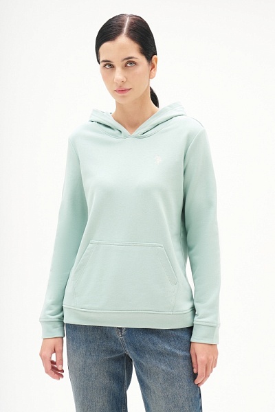 Худи с вышитым логотипом - G082SZ0820R_FECZA_SK024 Толстовка жен. (VR048, L)