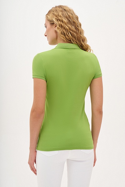 Футболка-поло из хлопка - G082SZ0110TP0122-CLR Футболка жен. (VR020, M)