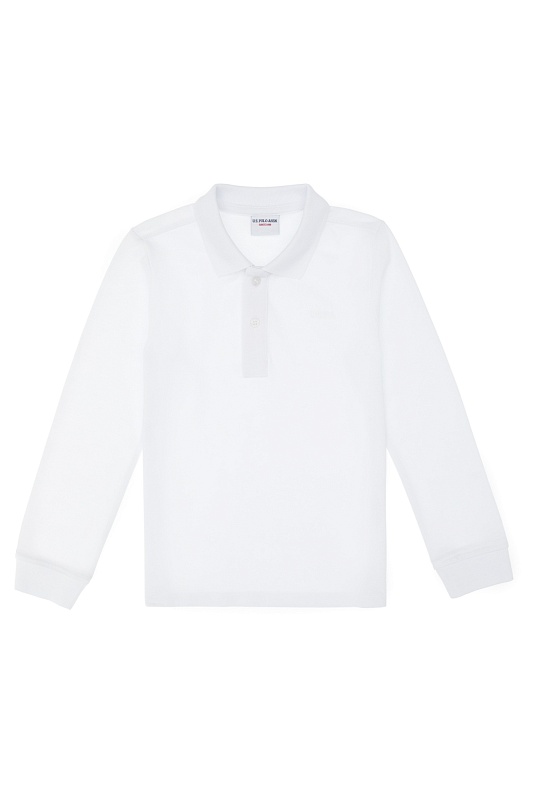 Поло с длинным рукавом из хлопка для мальчиков - G083SZ0820E_GTPKIDS25K Толстовка муж. детс. (VR013, 5_6)