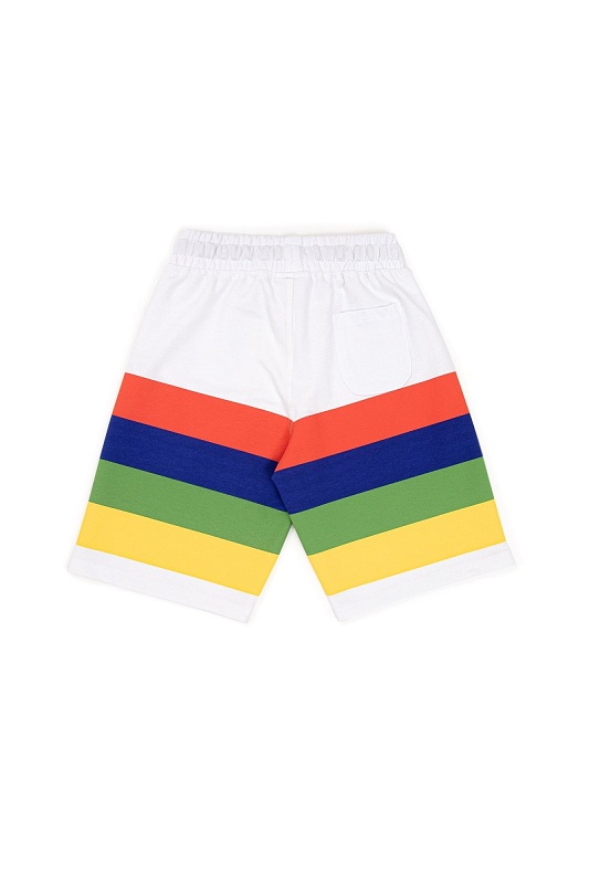 Шорты спортивные из хлопка в полоску - G083SZ0OS0RADVI Брюки спорт. муж. детс. (VR013, 7_8)