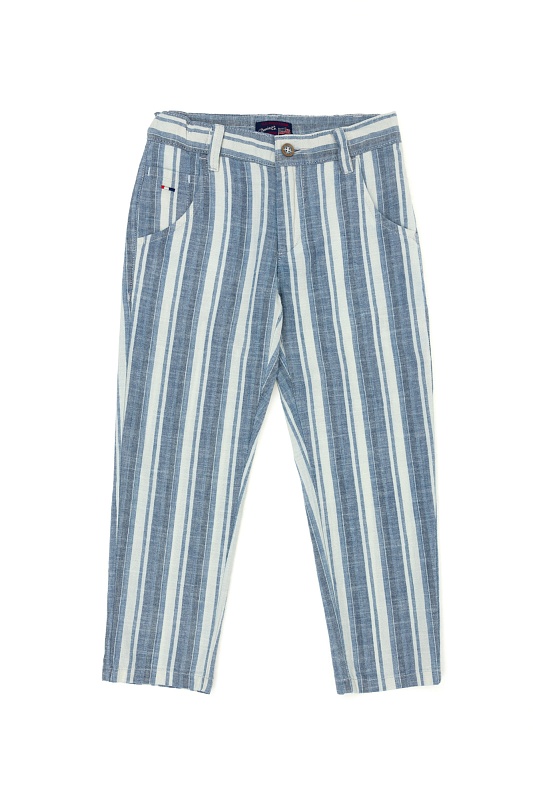 Брюки в полоску для мальчиков - G083SZ0800TOLSKIDS_C Джинсы муж. детс. (DN0022, 5_6)