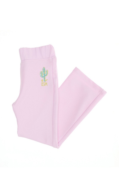 Спортивные брюки прямые для девочек - G084SZ0OP0PUBY Брюки спорт. жен. детс. (VR211, 10_11)