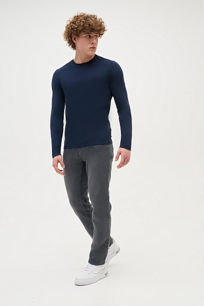 Лонгслив из хлопка - G081SZ0820BISITOUT_R Толстовка муж. (VR033, M)