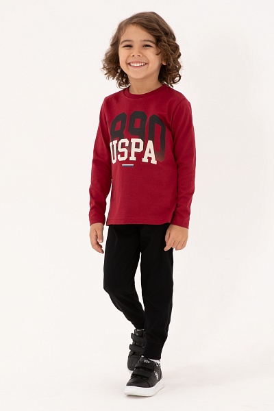 Свитшот и спортивные брюки для мальчиков - G083SZ0HF0US2203 Костюм дом. муж. детс. (VR014, 12_13)
