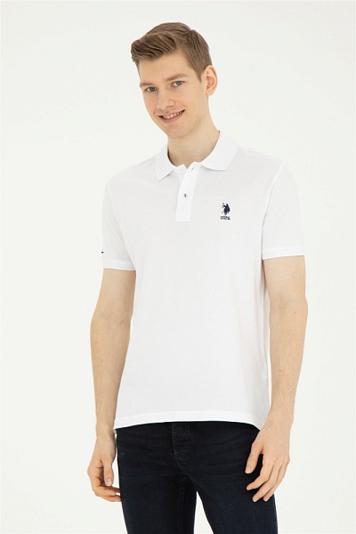 Футболка-поло базовая с логотипом - G081SZ0110TP04IY024 Футболка муж. (VR013, 4XL)