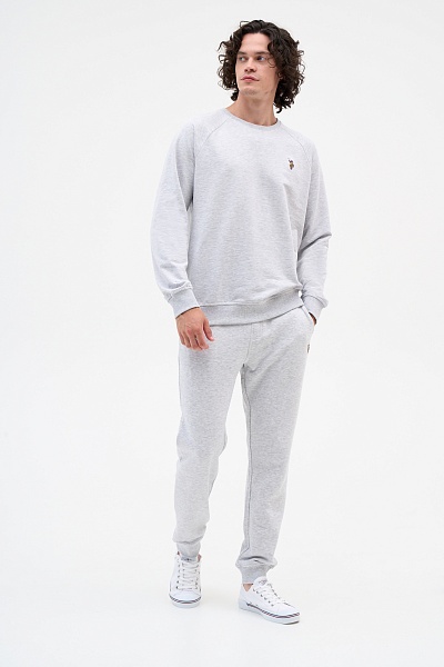 Свитшот однотонный - G081SZ0820GRARDOIY023-R Толстовка муж. (VR001, L)
