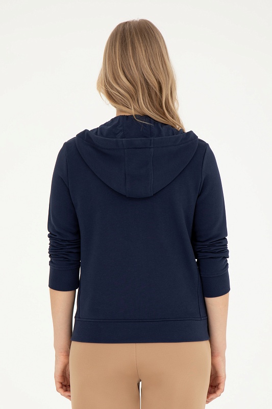 Толстовка на молнии с капюшоном - G082SZ0820SW0124 Толстовка жен. (VR033, XS)