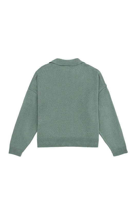 Джемпер с отложным воротником - G084SZ0TK0NUNTE Кофта жен. детс. (VR090, 4_5)