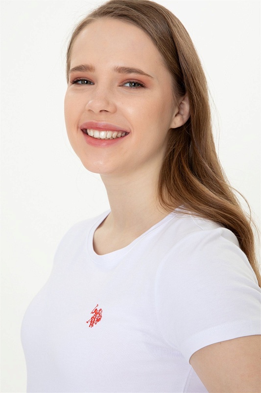 Футболка из хлопка с логотипом - G082SZ0110TO22 Футболка жен. (VR013, 2XS)