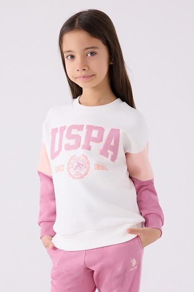 Свитшот и спортивные брюки для девочек - G084SZ0HF0US1973 Костюм дом. жен. детс. (VR071, 4_5)