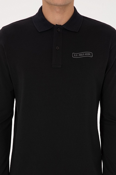 Поло с длинным рукавом из хлопка - G081SZ0820E_ENDOS Толстовка муж. (VR046, XL)