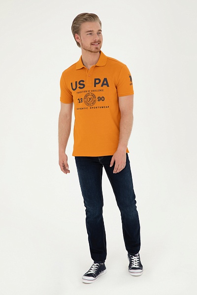 Футболка-поло из хлопка - G081SZ0110T_MANCA Футболка муж. (VR031, XL)