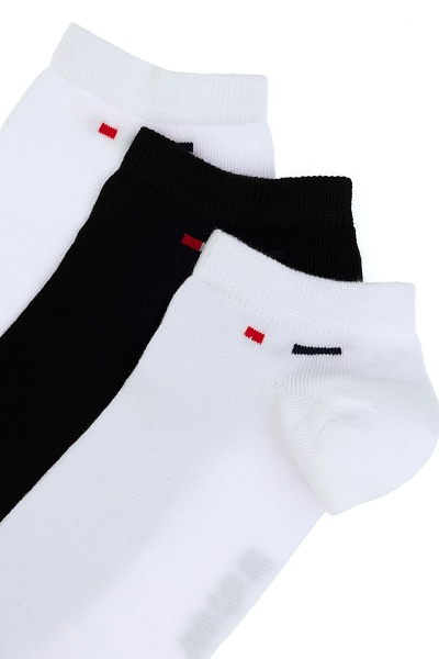 Носки короткие, 3 пары - A081SZ013P02JAMES_3_R_IY25 Носки муж. (600)