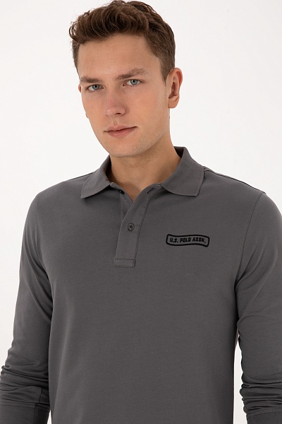 Поло с длинным рукавом из хлопка - G081SZ0820E_ENDOS Толстовка муж. (VR024, XL)