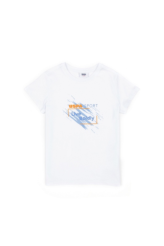 Футболка с надписью для мальчиков - G083SZ0110PALIKIDS Футболка муж. детс. (VR013, 6_7)