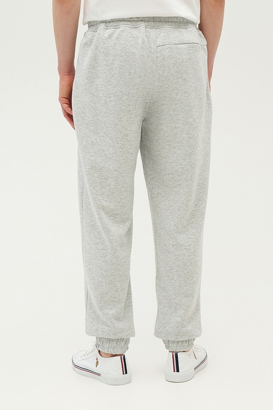 Спортивные брюки на манжетах - G081SZ0OP0NUTEL_R Брюки спорт. муж. (VR001, L)