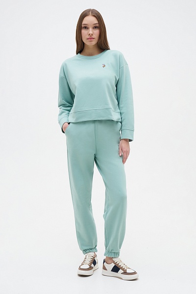 Свитшот с хлопком укороченный - G082SZ0820R_FELTA_SK024 Толстовка жен. (VR048, L)