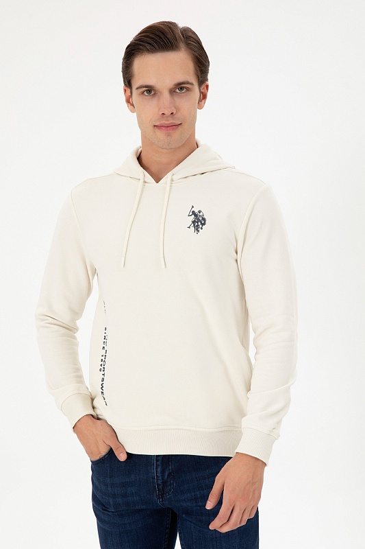 Худи с вышитым логотипом и надписью - G081SZ0820DOLG_E Толстовка муж. (VR071, XL)
