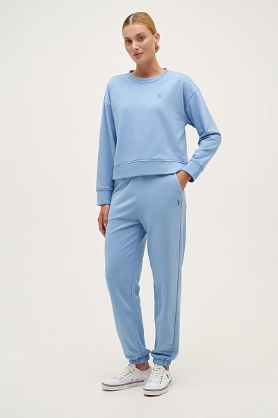 Спортивные брюки однотонные - G082SZ0OP0R_FERTO_SK024 Брюки спорт. жен. (VR003, XS)