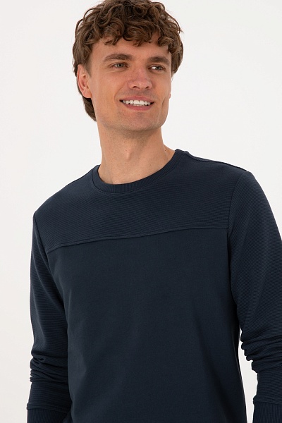 Свитшот из хлопка - G081SZ0820E_TALY Толстовка муж. (VR059, XL)