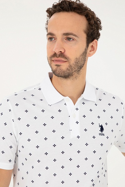 Футболка-поло с узором - G081GL0110GABALA Футболка муж. (VR013, 3XL)