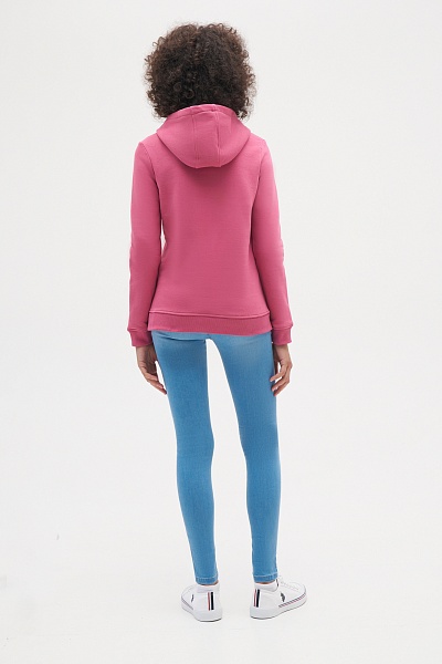 Худи с нашивкой - G082SZ0820VIZMO-SK022 Толстовка жен. (VR167, XS)