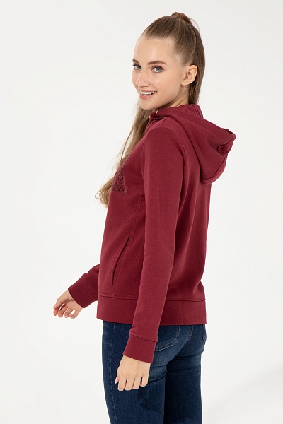 Толстовка на молнии с капюшоном - G082SZ0820SW01-SK022 Толстовка жен. (VR223, S)
