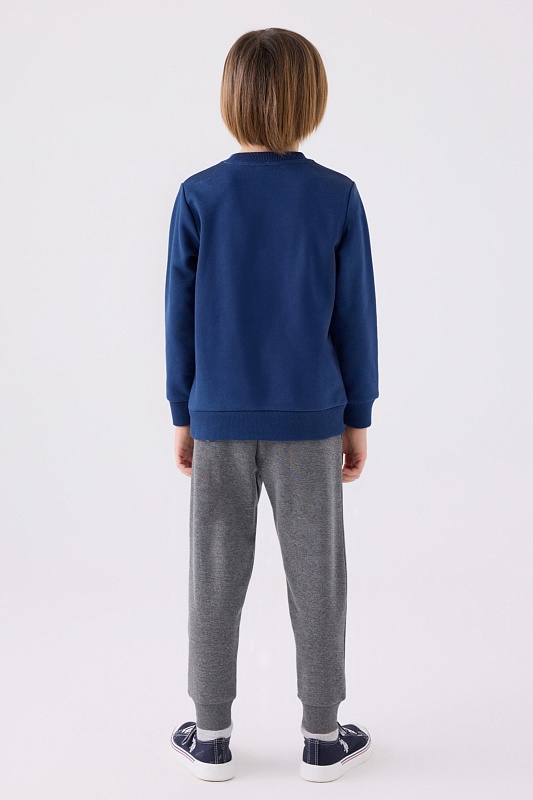 Свитшот и спортивные брюки для мальчиков - G083SZ0HF0US1901 Костюм дом. муж. детс. (VR028, 6_7)