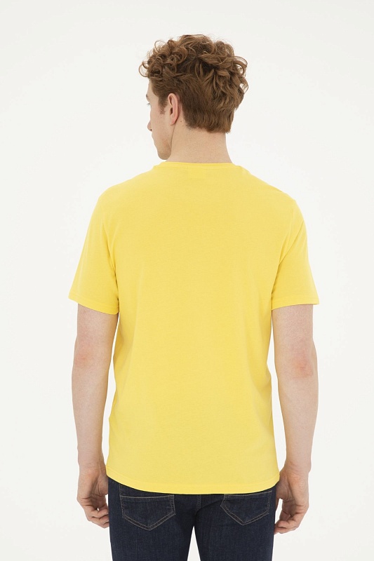 Футболка из хлопка с надписью - G081SZ0110GEARTIY024 Футболка муж. (VR044, 2XS)