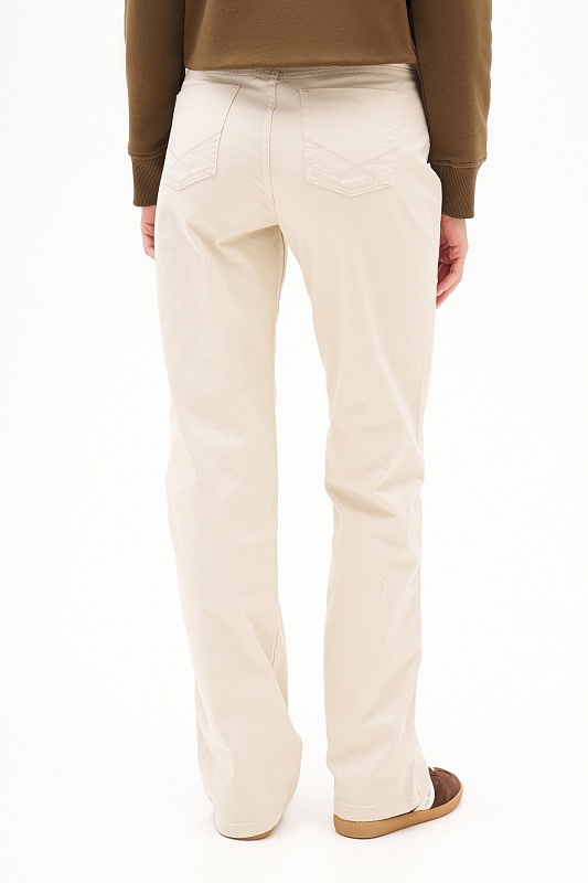 Брюки прямые из хлопка - G082SZ0780YONTAN Брюки жен. (VR049, 38)