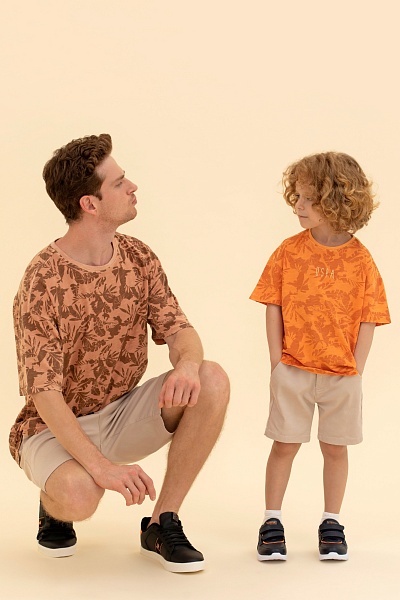 Футболка из хлопка с принтом - G083SZ0110ALTAMURAKIDS Футболка муж. детс. (VR051, 8_9)