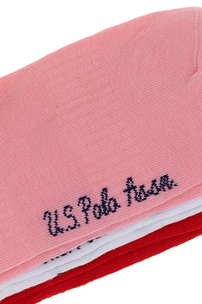 Носки хлопковые короткие, 3 пары - A082SZ013P02ACTIVES_IY25 Носки жен. (VR041)