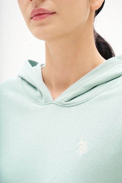 Худи с вышитым логотипом - G082SZ0820R_FECZA_SK024 Толстовка жен. (VR048, XS)