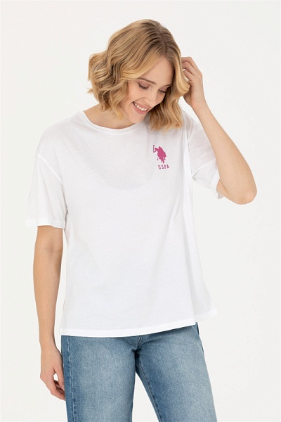 Футболка с логотипом - G082SZ0110DUSPA-IY23 Футболка жен. (VR013, XL)