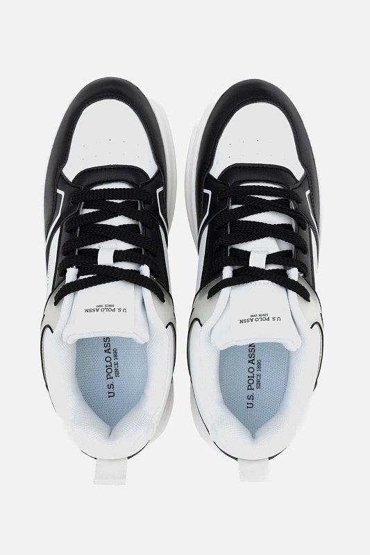 Кеды из экокожи комбинированные - S081SZ0330E_Y25LAGGEN_SNKR Обувь муж. (VR046, 43)