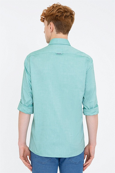 Рубашка классическая приталенная - G081SZ0040CEDCOLOR021K Сорочка муж. (VR054, XS)