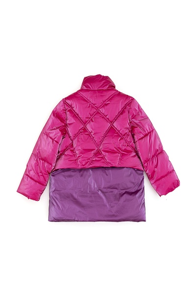 Куртка утепленная без капюшона для девочек - G084SZ0MS0ANNA Куртка жен. детс. (VR023, 3_4)