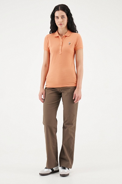 Футболка-поло хлопковая - G082SZ0110TP0124-CLR Футболка жен. (VR047, XL)