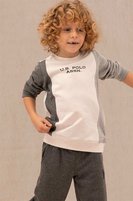 Свитшот с принтом для мальчиков - G083SZ0820SOLOMKIDS-E Толстовка муж. детс. (VR049, 11_12)