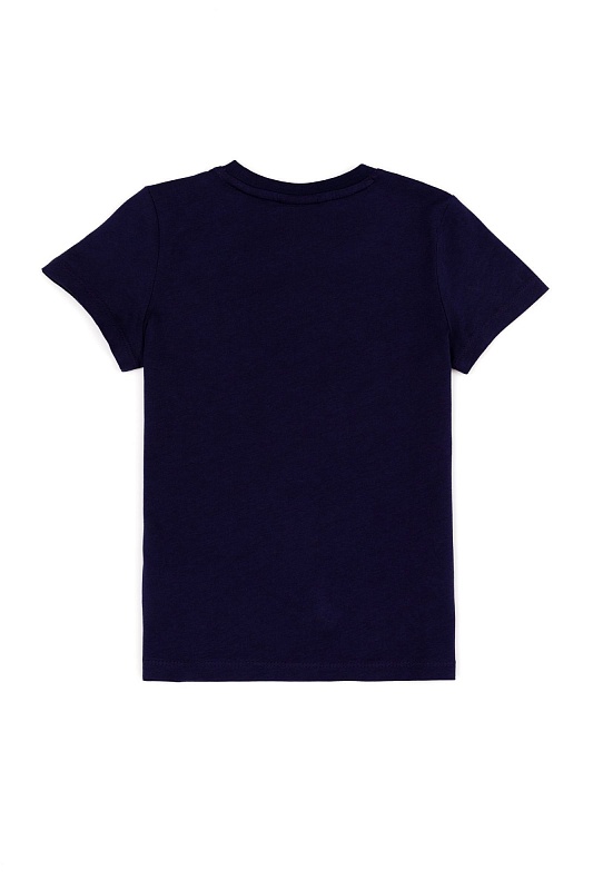 Футболка из хлопка с надписью для мальчиков - G083SZ0110GEARTKIDSIY022 Футболка муж. детс. (VR033, 8_9)