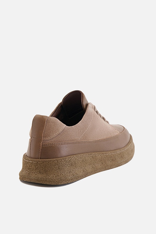 Кеды из натуральной кожи со вставками - S081SZ0330K24REGULUS Обувь муж. (VR052, 40)