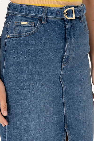 Юбка джинсовая миди - G082SZ0550TENDER Юбка жен. (DN0022, 40)