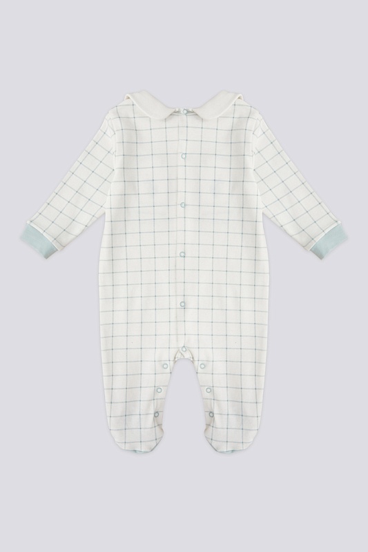 Боди-слип в клетку для мальчиков - G085SZ0HF0USB1844_STK Костюм дом.  (VR048, 0-3)