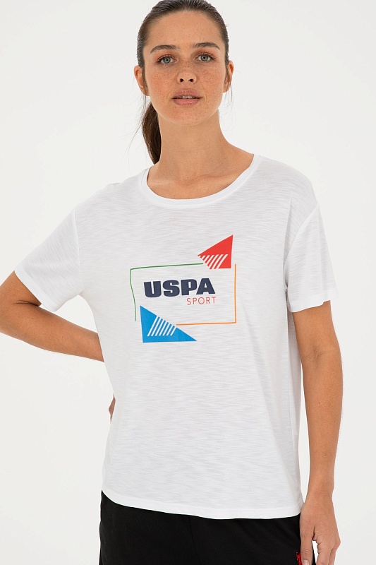 Футболка из модала с принтом - G082SZ0110POST_S Футболка жен. (VR013, 2XS)