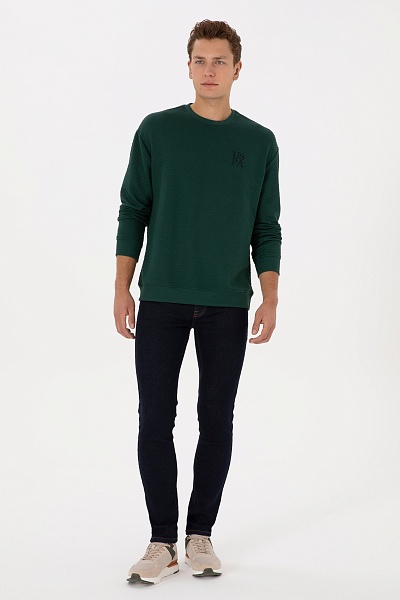 Свитшот с вискозой - G081SZ0820DUN Толстовка муж. (VR079, XL)