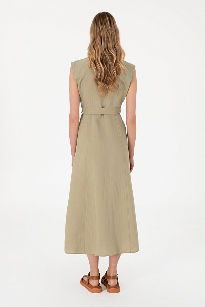 Платье-рубашка миди из модала - G082SZ0320BRONTA Платье жен. (VR183, 36)